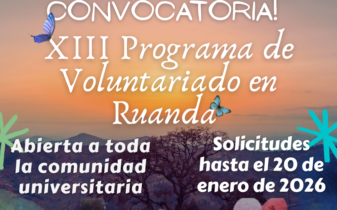 XIII Programa de Voluntariado de Cooperación Internacional al Desarrollo de la UMH en Ruanda 2026